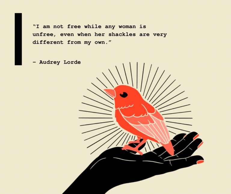 Quotes by Maya Angelou, Audre Lorde, and Toni Morrison